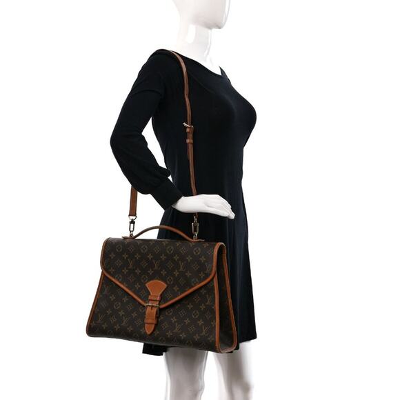 Authentic Louis Vuitton Monogram Beverly GM 2-Way Satchel Hand Bag - Picture 5 of 16